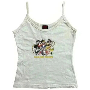 Sailor Moon Vintage 1998 Fashion Victim Sparkle Cami Top